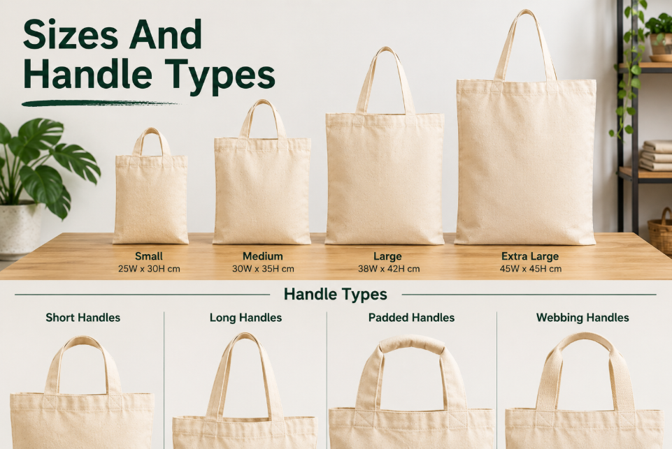 Sizes And Handle Types