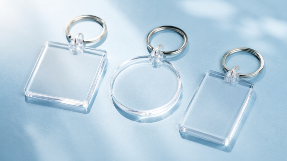 Acrylic Keyrings: Colourful Designs And Branding Options