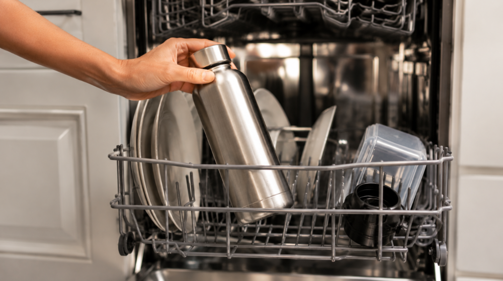 Can You Put A Stainless Steel Water Bottle In The Dishwasher?