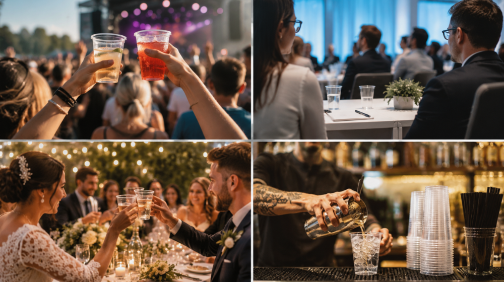 Events That Suit Custom Printed Plastic Cups