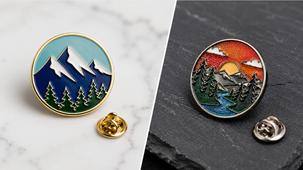 Hard Enamel Pins Vs Soft Enamel Pins