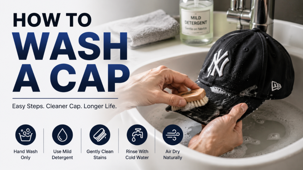 How To Hand Wash A Cap