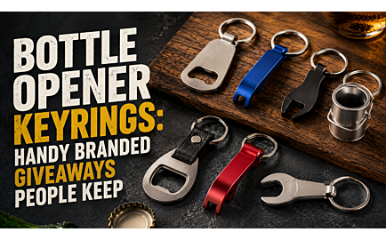 Bottle Opener Keyrings: Handy Branded Giveaways People Keep
