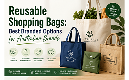 Reusable Shopping Bags: Best Branded Options for Australian Brands