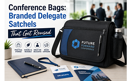 Conference Bags: Branded Delegate Satchels That Get Reused