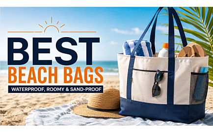 Best Beach Bags for Summer: Waterproof, Roomy & Sand-Proof 