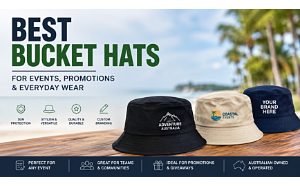 Best Bucket Hats: On-Trend Branded Headwear for Events 