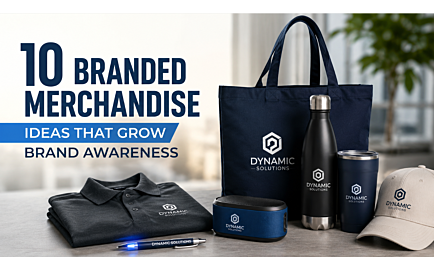 Branded Merchandise Ideas That Grow Brand Awareness