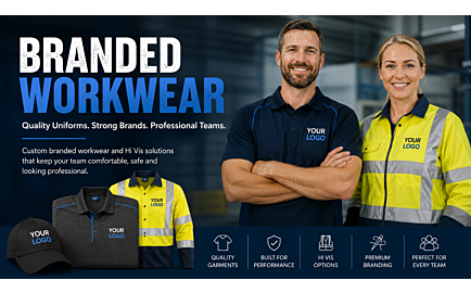 Branded Workwear & Hi-Vis: Branded Uniforms for Trades & Teams 