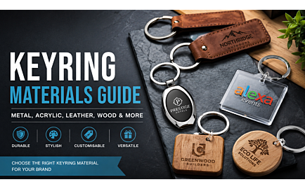 Keyring Materials Guide: Metal, Acrylic, Leather & More
