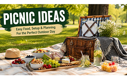 Picnic Ideas: How to Plan the Perfect Outdoor Spread 