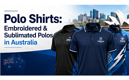 Polo Shirts: Embroidered & Sublimated Polos in Australia