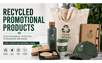 Recycled Promotional Products: rPET & Recycled-Material Ideas