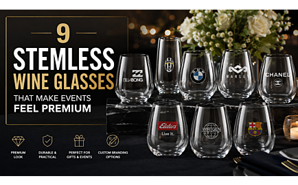 9 Stemless Wine Glasses That Make Events Feel Premium 
