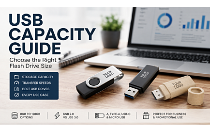 USB Capacity Guide: What Size Flash Drive Do You Actually Need?