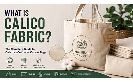 What Is Calico Fabric? Calico vs Cotton vs Canvas Bags Explained 
