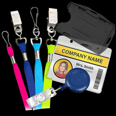 In Stock Lanyards & ID Accessories