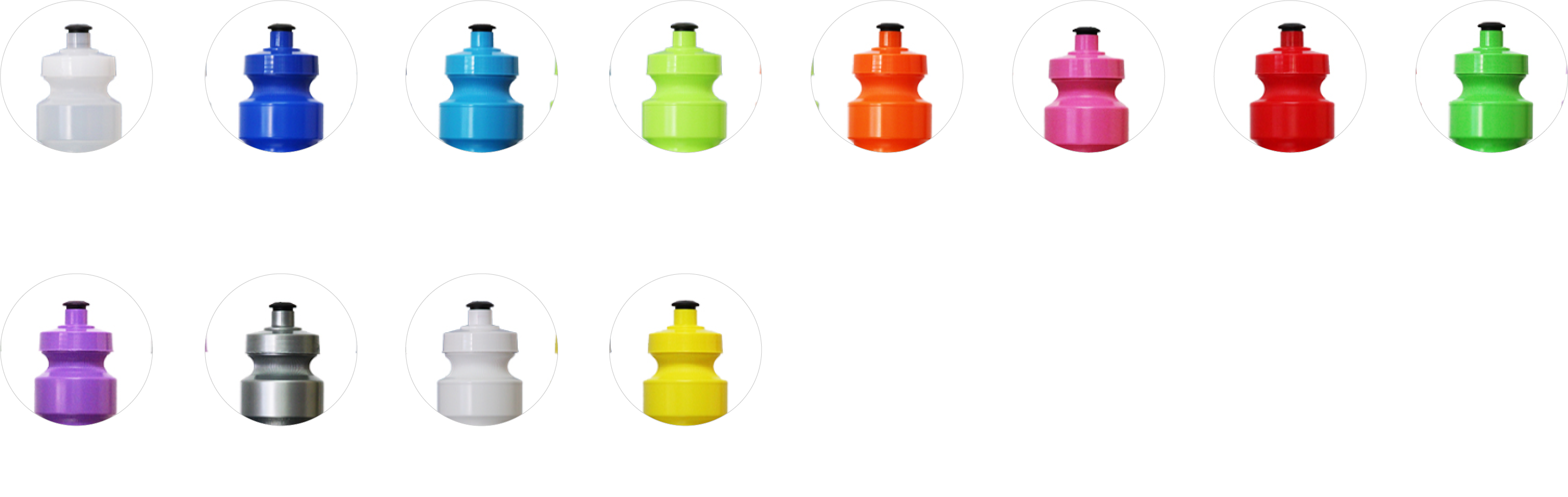 Mini Triathlon Drink Bottle Colours