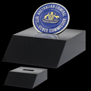Gloss Black Coin Display Stand