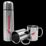 Bella Stainless Steel Flask & Mug Gift Set