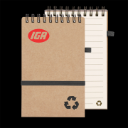 Eco Notepad Recycled Paper Spiral bound