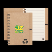 Eco NoteBook Recycled Paper Spiral bound