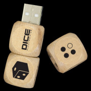 Wood USB Dice Drive