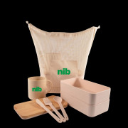Eco Lunch Box Mug & Produce Bag Gift Pack