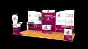 Ex12 3m x 6m Trade Show Booth