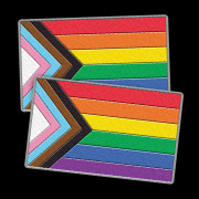 LGBTQ+ Pride Progress Woven Patch