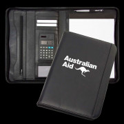 Foolscap folio with calculator