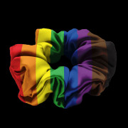 Rainbow Pride Flag Hair Scrunchy