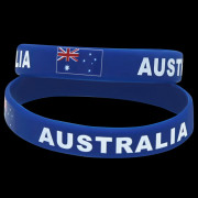 Australian Flag Wristbands
