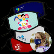Kids Custom 2d Face Masks