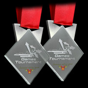 Custom Glass Medals