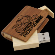 USB Wood Book Drive