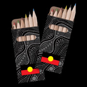 Aboriginal Flag Pencil Packs