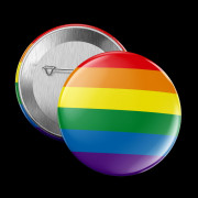 Pride Flag Button Badges