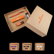 Sass Pen, USB & Power Bank Cardboard Gift Set