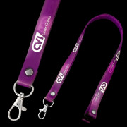 Frosted PVC Lanyards