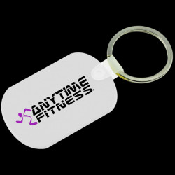 PVC Keyrings Rounded Rectangle