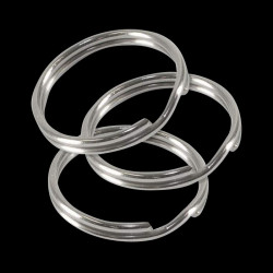 30mm Split Ring Stainless Steel Keyring