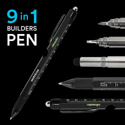 9-in-1 Builder's Multi Function Pen