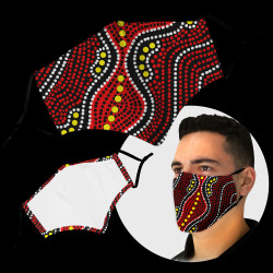 Indigenous Print Face Masks