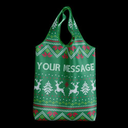 Ugly Sweater Foldy Tote Bag