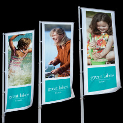 Promotional Street Flags