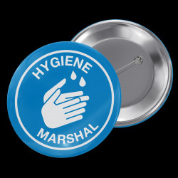 Covid Hygiene Marshal Badges