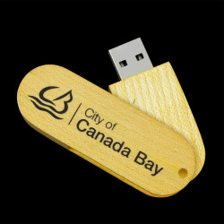 USB Wood Swivel