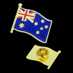 Australian Flag Classic Lapel Pin