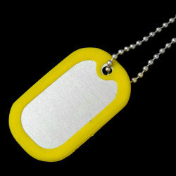 Dog Tag w/ Silicone Cover